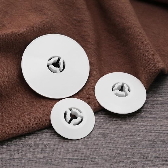 3 stuks kleine middelgrote grote naaimachine spoel pin dop vervanging spoel dop plastic naaien spoel dop compatibel met broer, wit — afbeelding 5