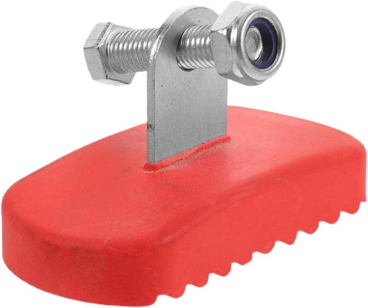 Ladder Voetkappen - Ladderdoppen Antislip - Veilig Gebruik - Antislip Werking - 9.3x5.5x5cm - Rood