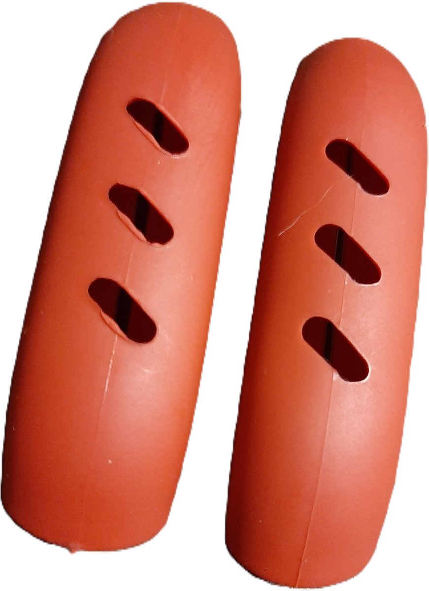 Basics Siliconen Handvatten - pandragers - ovenwanten - pannenlappen - 2 stuks