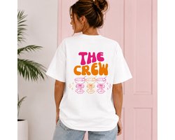 Bride Crew Shirt Dames – The Crew T-Shirt – Vrijgezellenfeest Shirt – Bride Squad – Bachelorette Party Outfit – Team Bride – Uniseks