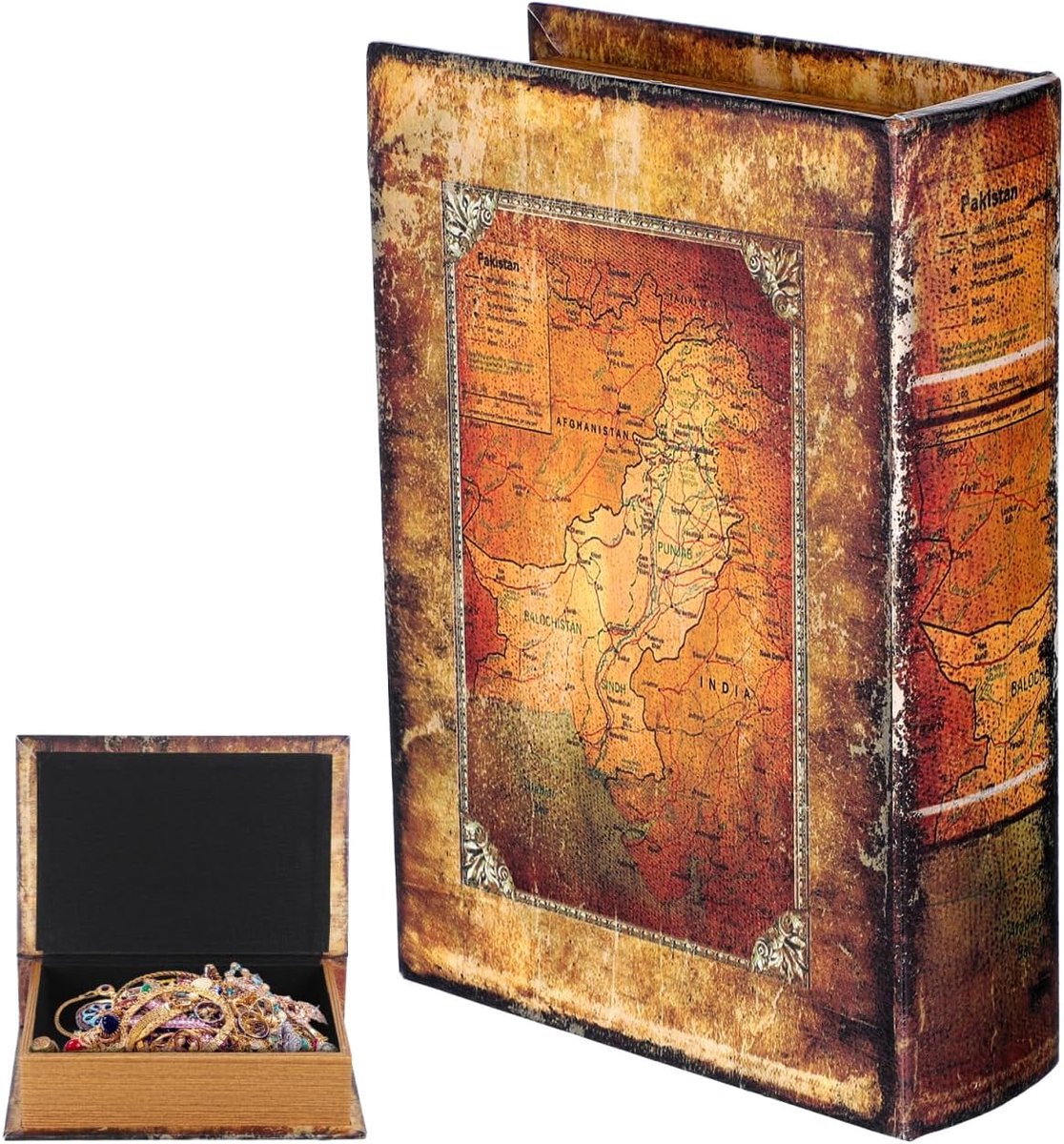 Dozen Bijbel Opbergdoos Retro Afleiding Boek Nep Boeken Decoratieve Bibelot Opbergdoos Voor Postkaart Foto's Sieraden Afstandsbedieningen