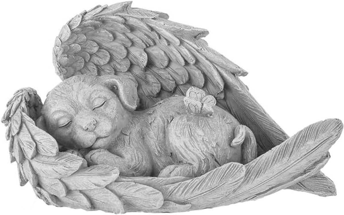 beeld voor huisdieren, honden, engelen, grafstenen, devotiestenen voor tuingraven, souvenirs voor thuis, decoratieve ornamenten
