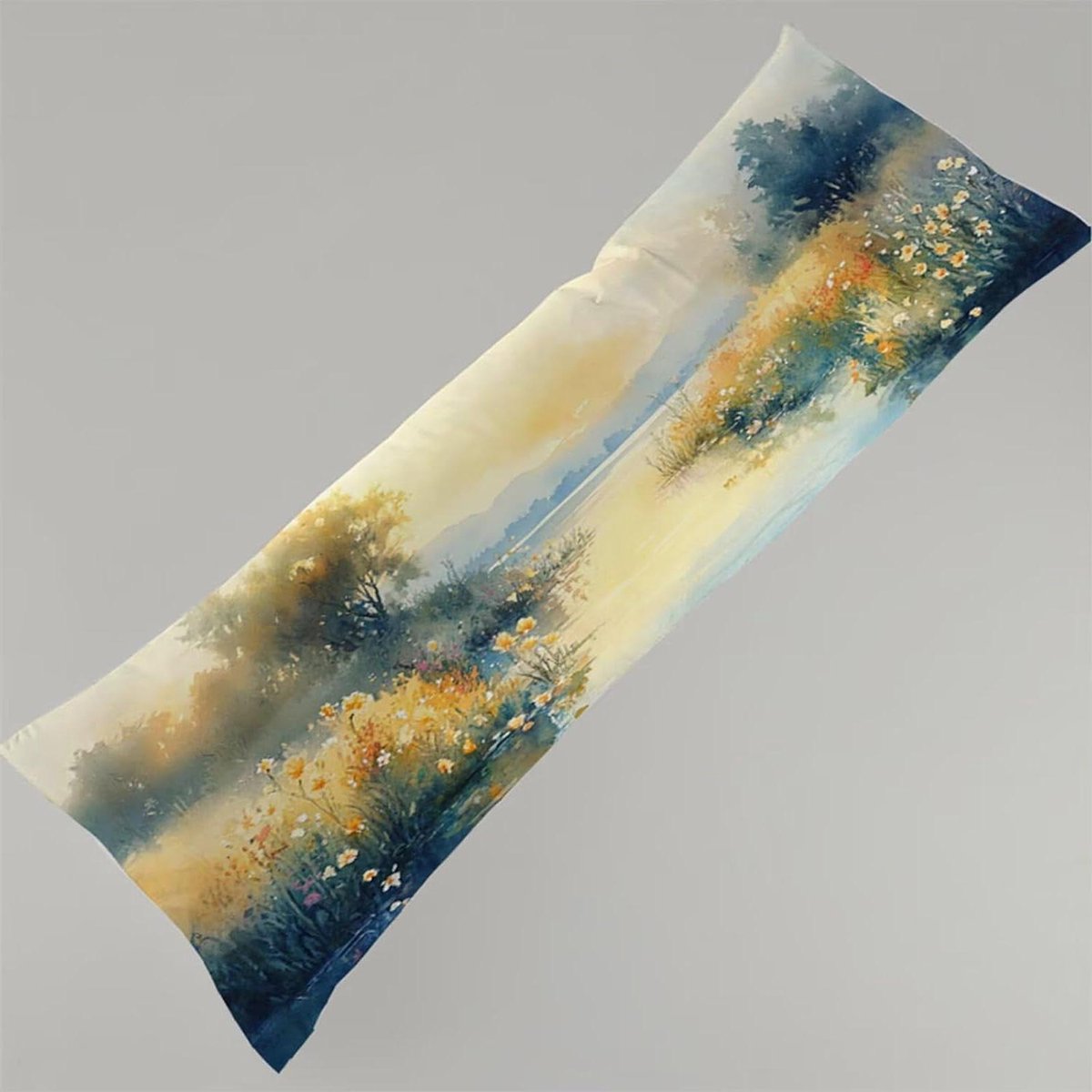 Lange Kussenhoes - Body Pillow Cover - Ontspannen Slapen - Ademend en Zacht - 145 x 40 cm - Meerdere Kleuren