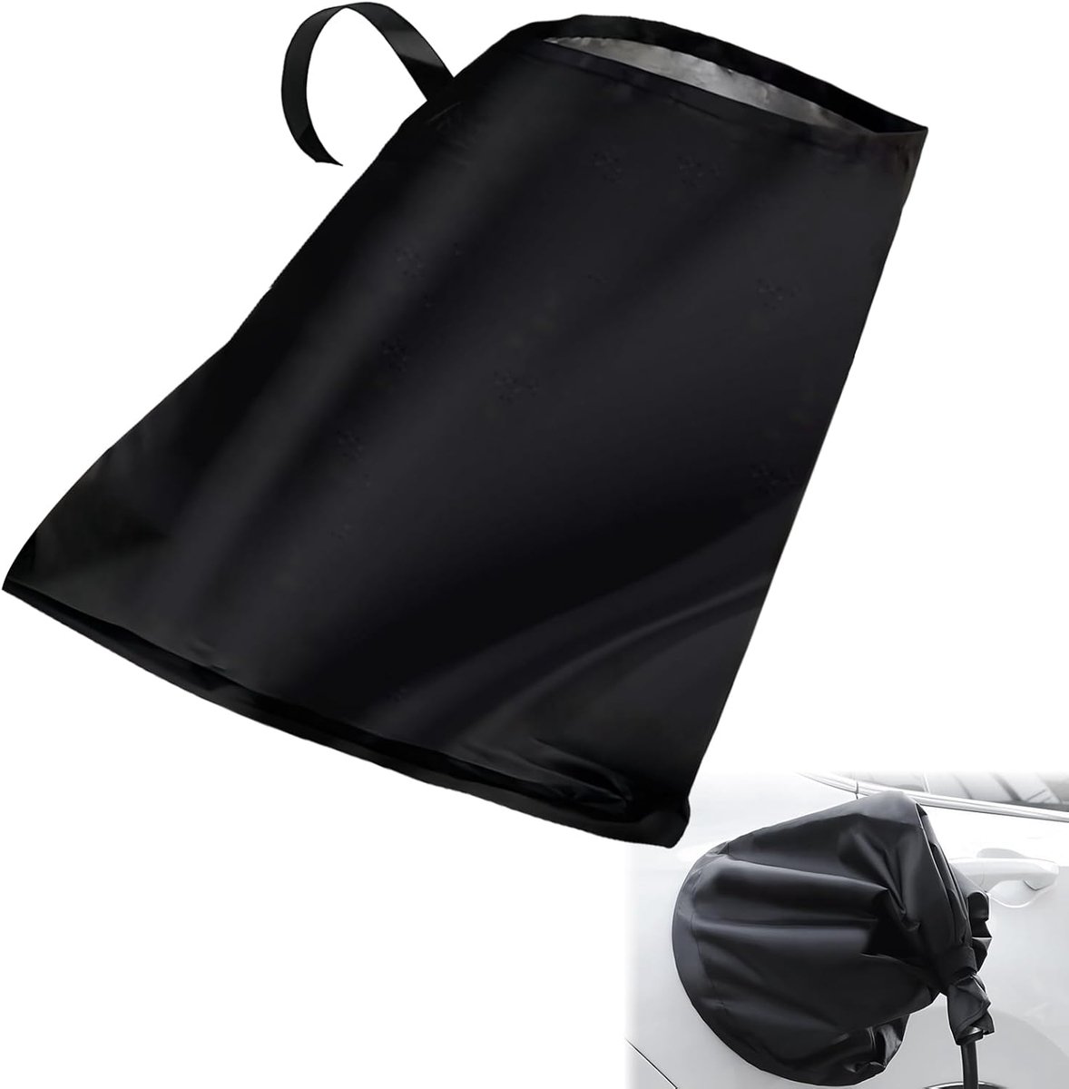 autolader, magnetische regenhoes voor elektrisch voertuig EV, universele elektrische autolader, poort, waterdichte afdekking, waterdicht, sneeuw, regen, zonwering, stofdicht