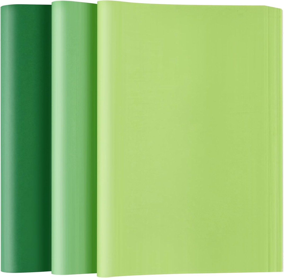 60 vellen groen vloeipapier 50,8 x 36,8 cm inpakpapier voor St Patrick's Day verjaardagscadeau bruiloft vakantie decoratie