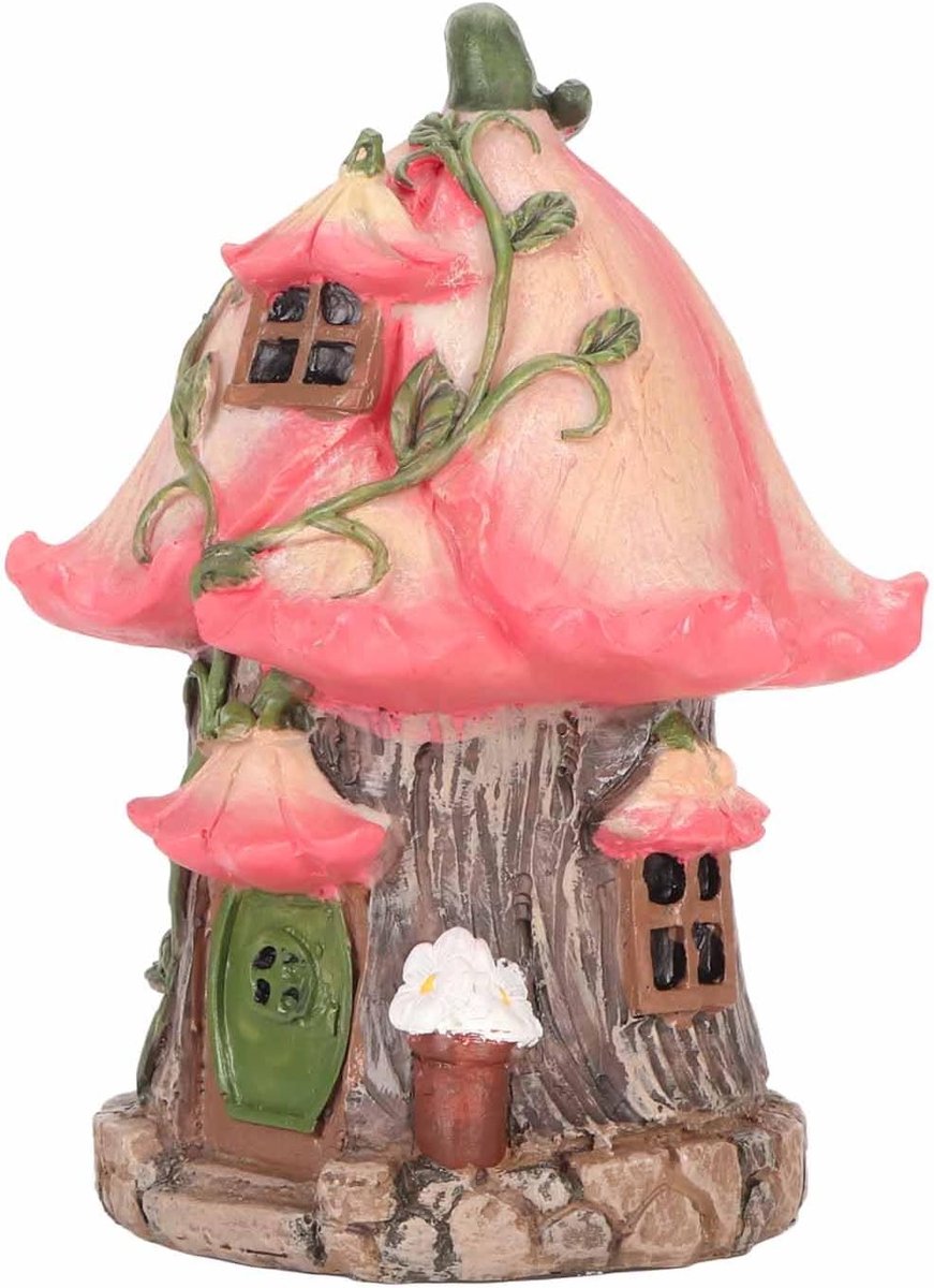 Fairy House Stofdicht Waterdicht Hars Tuinkabouters Huisbeeldje Ideaal voor tuin- en Gazondecoratie Creëer een Charmante Sprookjestuin in Uw Buitenruimte