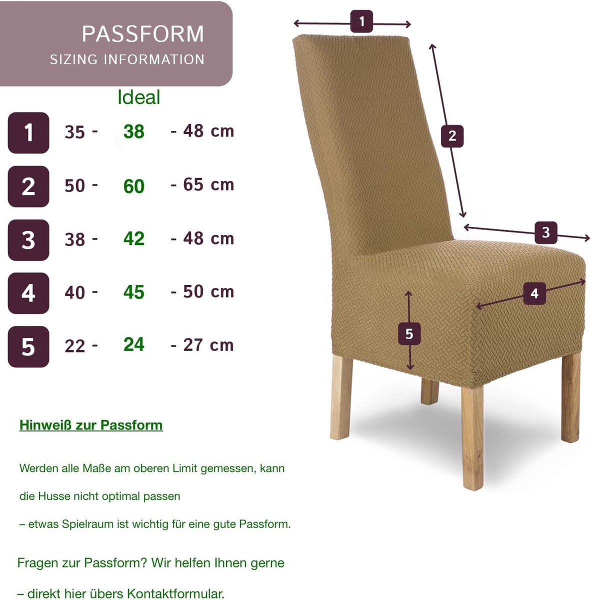 SnelShoppen - Stretch Stoelhoes Set van 4 - Elastic Seat Covers voor Cantilever Stoelen - Microfiber Stretch Hoes met Elastische Band - Elegant en Mod