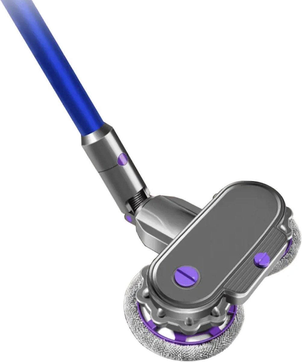 Velours Max® - Elektrische Vloermop - Dweil voor Dyson Steelstofzuiger - Elektrische Dweil - Mondstuk Accessoires Opzetstuk & Dweilsysteem geschikt voor V7 / V8 / V10 / V11 / V15 series - Vloerwisser en Vloermop - Nat & Droog - Inclusief 6 dweilpads
