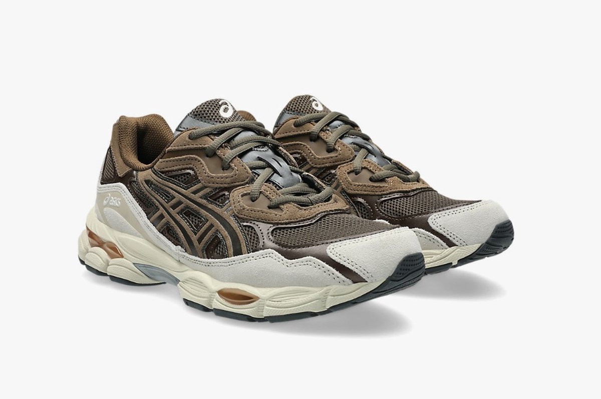 ASICS GEL-NYC Storm – – Heren Sneakers – – Lifestyle Sneaker Bruin