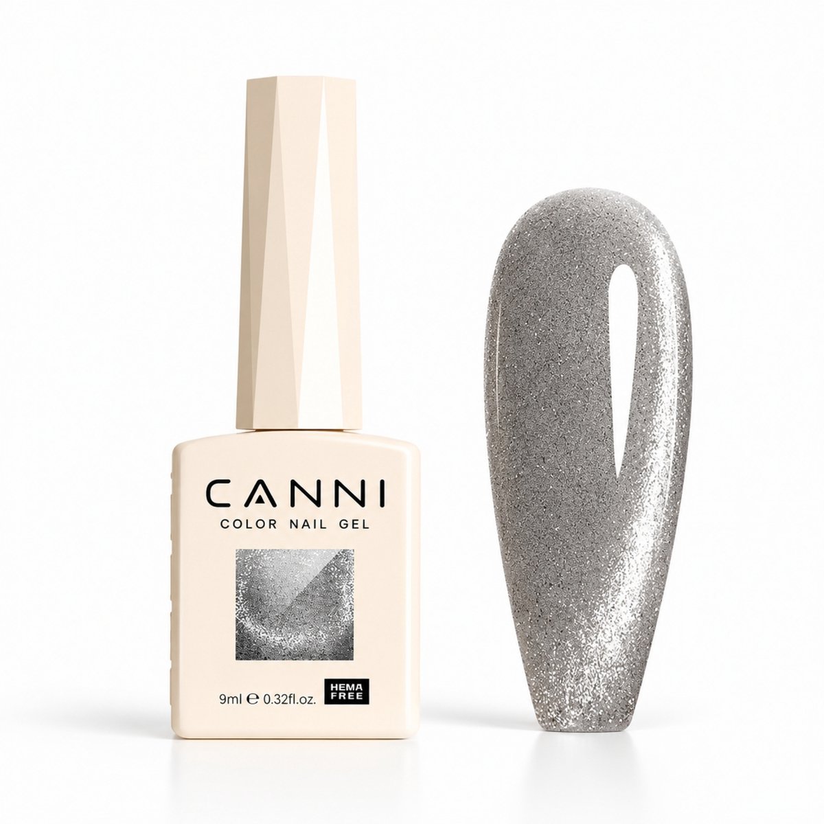 Canni - Cateye gellak - 10 ml - HEMA-vrij - TPO-vrij - Cat eye gellak - Cat eye - Pink Gellac - Gellak - Cat eye nagellak - Cat eye gellak set - Gellak nagellak - Gellak set