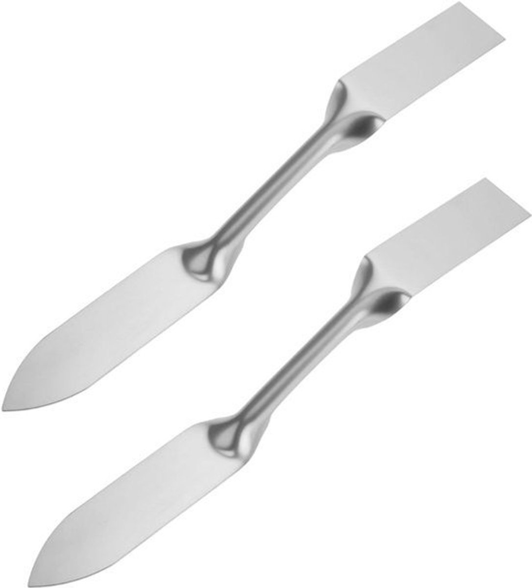 Set van 2 RVS spatels - 22.5 cm - voor het aanbrengen en verwijderen van gips en behang