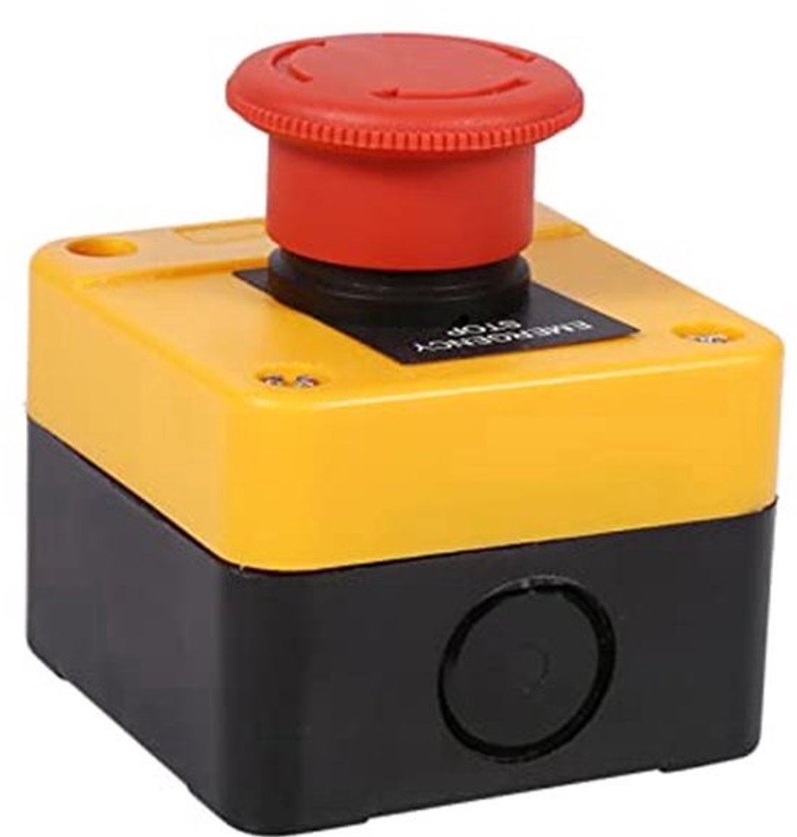 Model 660 V 10 A - Rode Plastic Signal - Noodstop - Paddenstoelschakelaar voor Thuisnoodgevallen