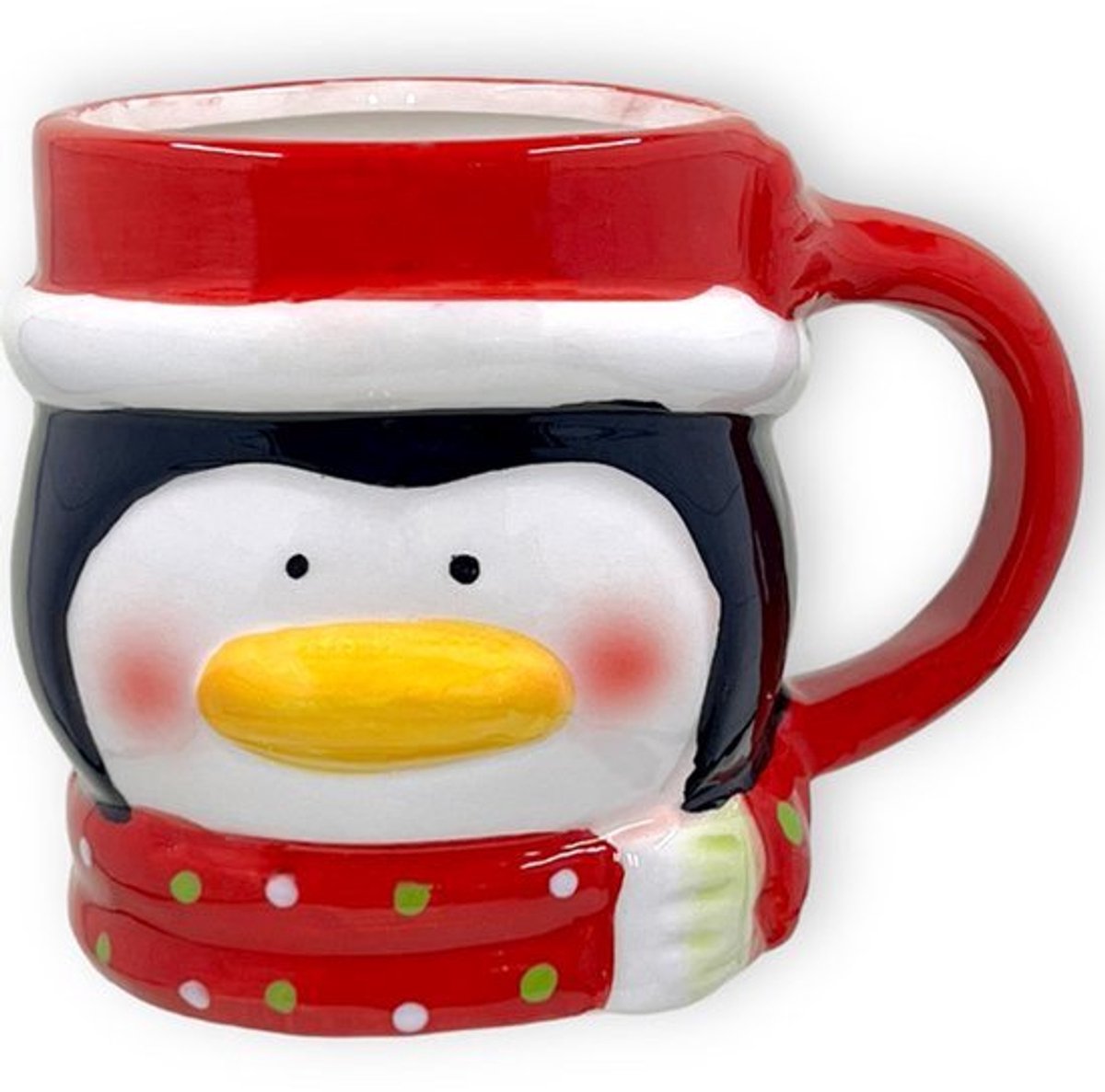 Keramische Christmas Mug - Pinguïn Design - 350 ml Capaciteit