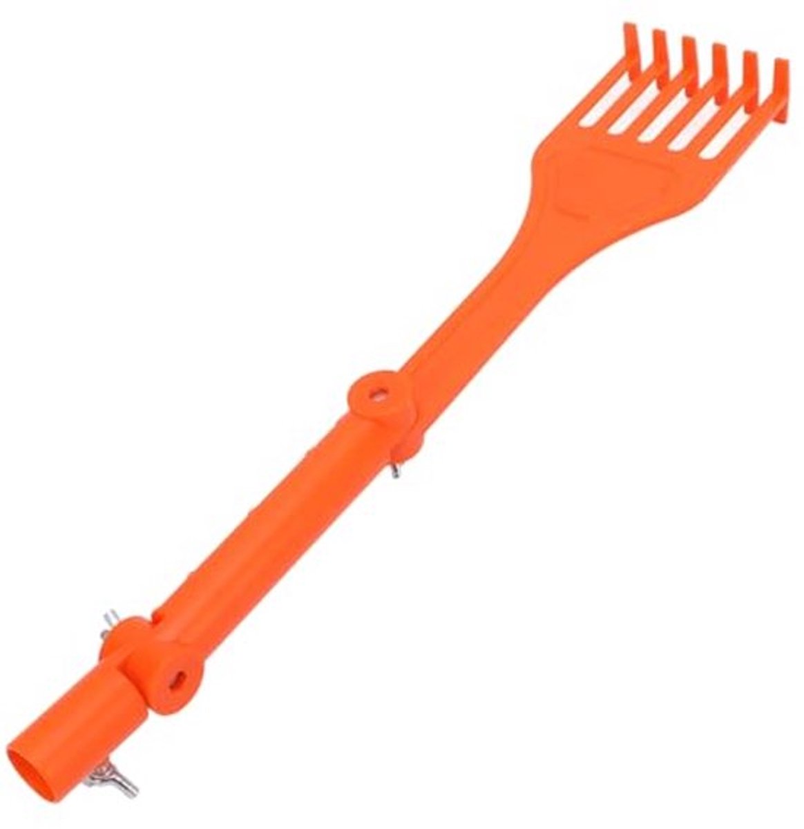 Dakgoot Reinigingsgereedschap, Draaibare Handgreep Verstelbare Hoek Mini Hark Stevige ABS Kunststof Multifunctionele 3.0x15.5x0.9in Dakgoot Cleaner voor Thuis Dakgoot Reiniging