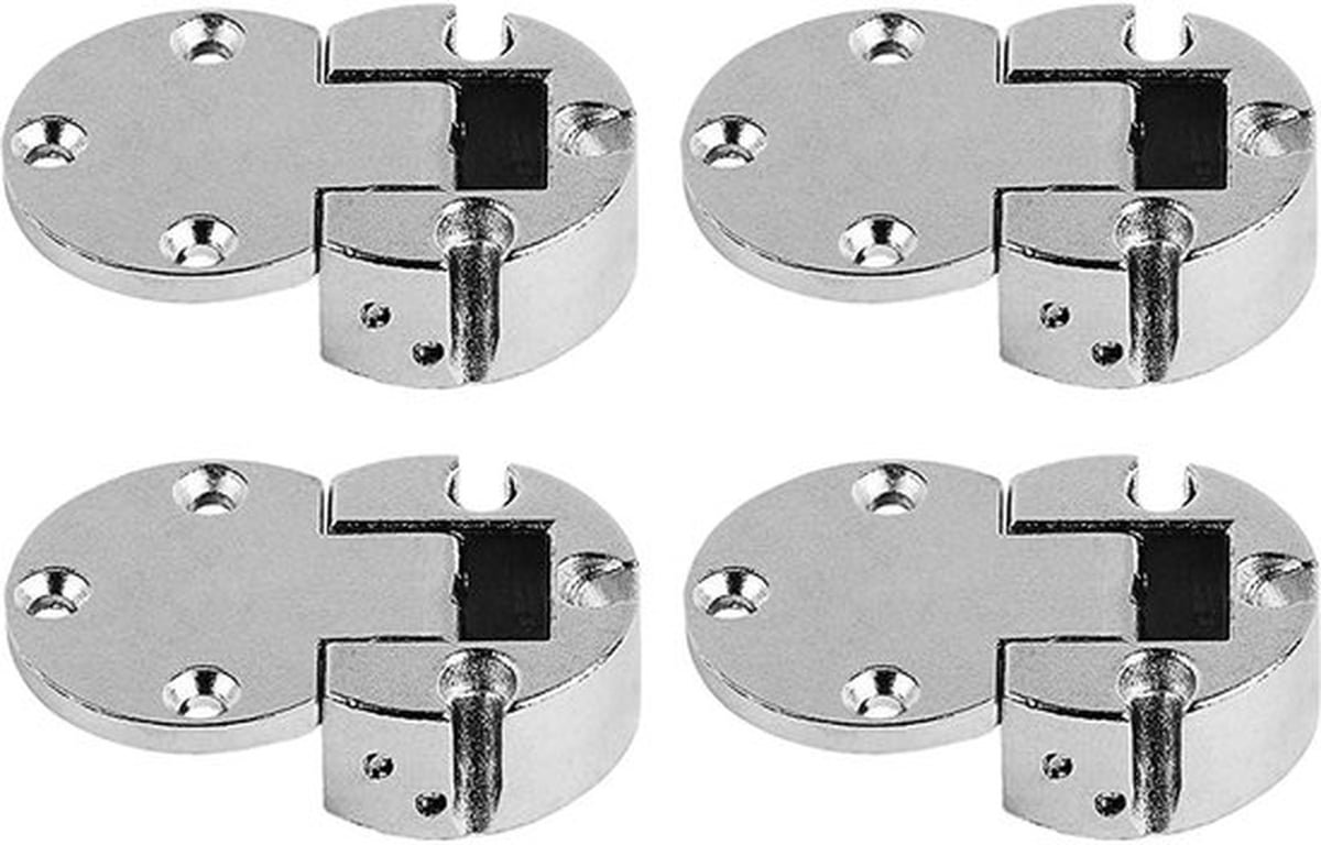 90° Klep Deksel Verborgen Scharnier 30mm - Meubels Kastdeur Vouwhouder - Set van 4 Stuks