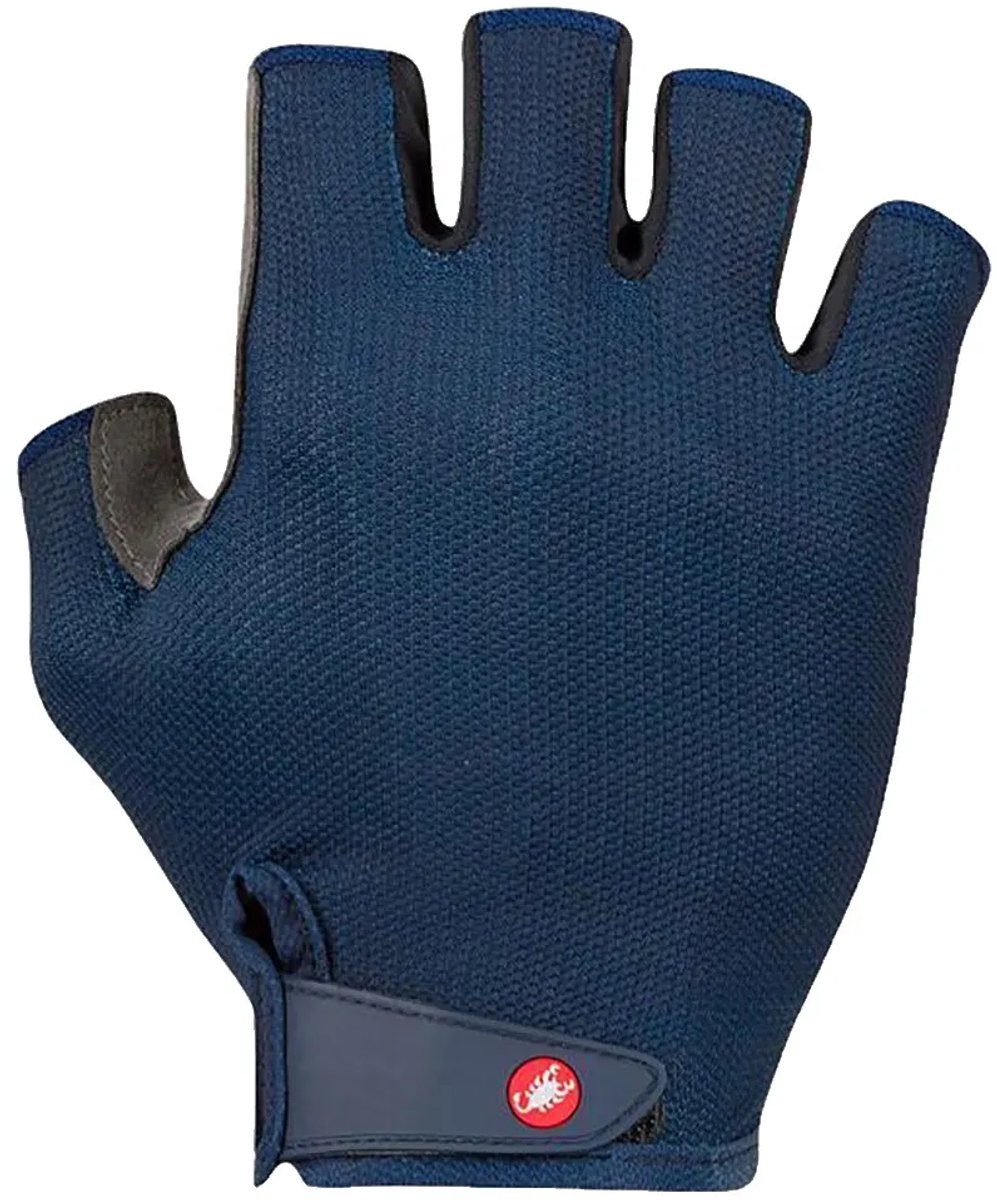 Castelli Competizione 3 Korte Handschoenen Blauw S