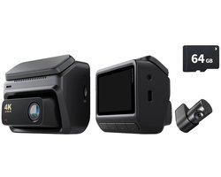Dashcam Auto Camera Voor en Achter - 4K Beeld - 64GB SD Kaart - 3 Inch Beeldscherm - GPS - DDPAI Z60