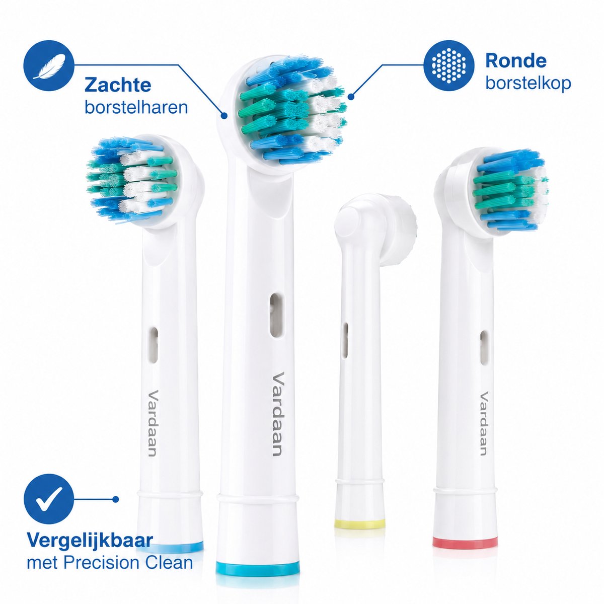 Opzetborstels  Universele Reserve Opzetborstels voor Oral-B - Set Van 28 Stuks