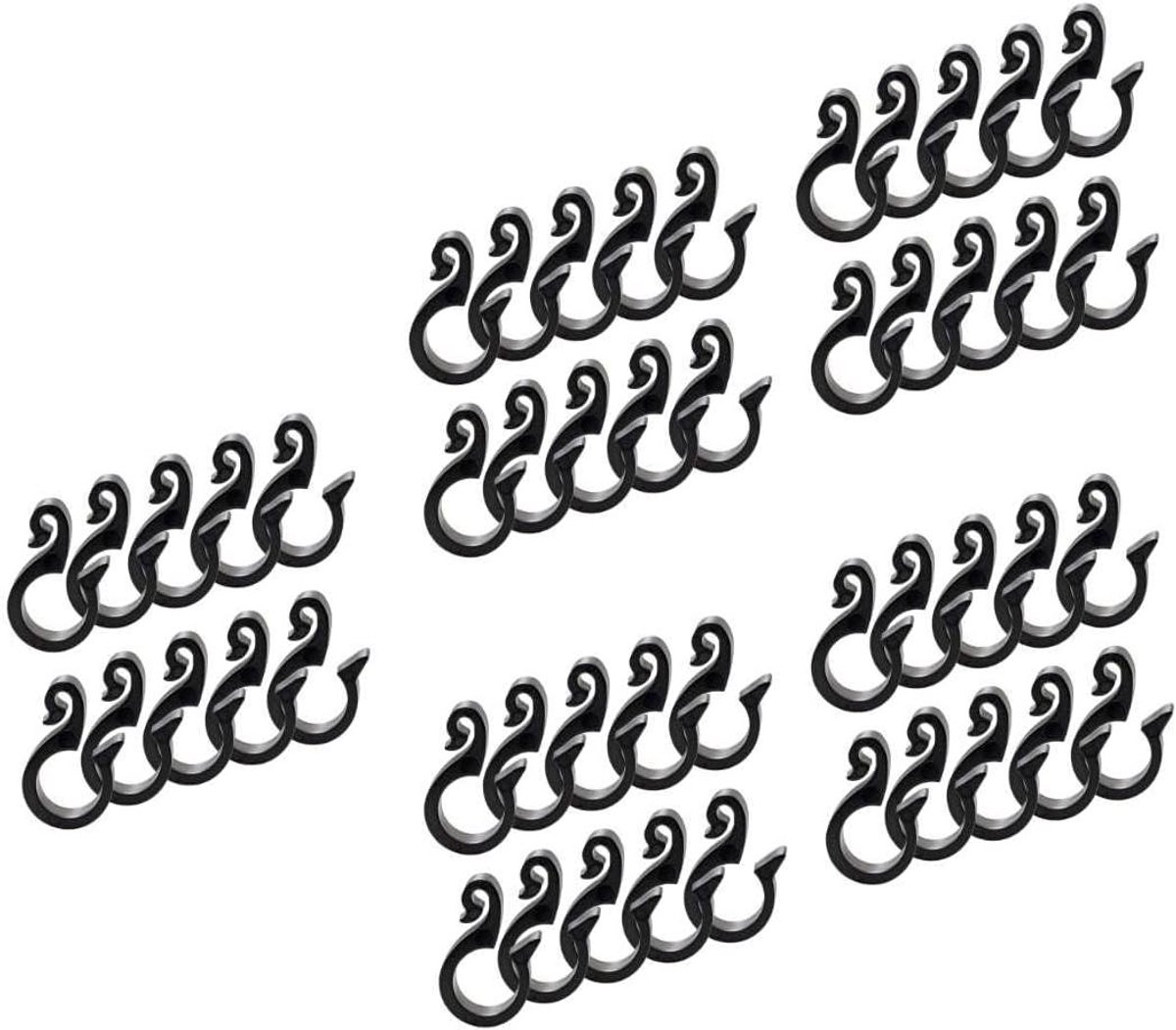 Slanghaken - Hangclips - Druppelslang Bevestigen - Robuust Weerbestendig - 50 stuks - Zwar