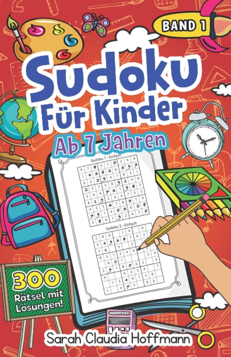 SnelShoppen - Sudoku Voor Kinderen Vanaf 7 Jaar - 300 Sudoku Puzzels 9x9 In Eenvoudig, Gemiddeld En Moeilijk - Met Oplossingen Voor Logisch Denken