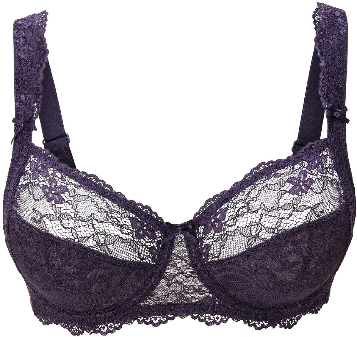 LingaDore - Daily Full-Coverage BH Grape - maat 95B - Paars