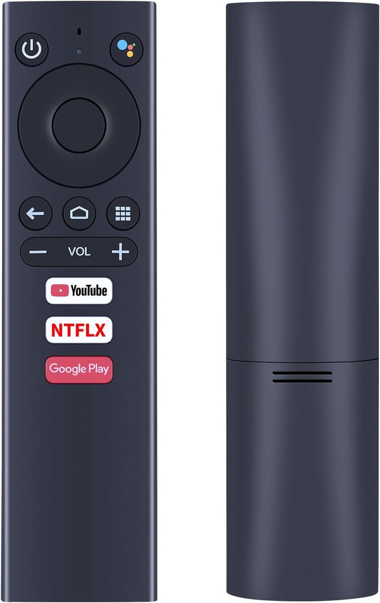 SnelShoppen - Nieuwe Vervangende Afstandsbediening voor Android TV Stick 4K & Projector - IR Afstandsbediening - Geschikt voor Dangbei Dongle & Epson