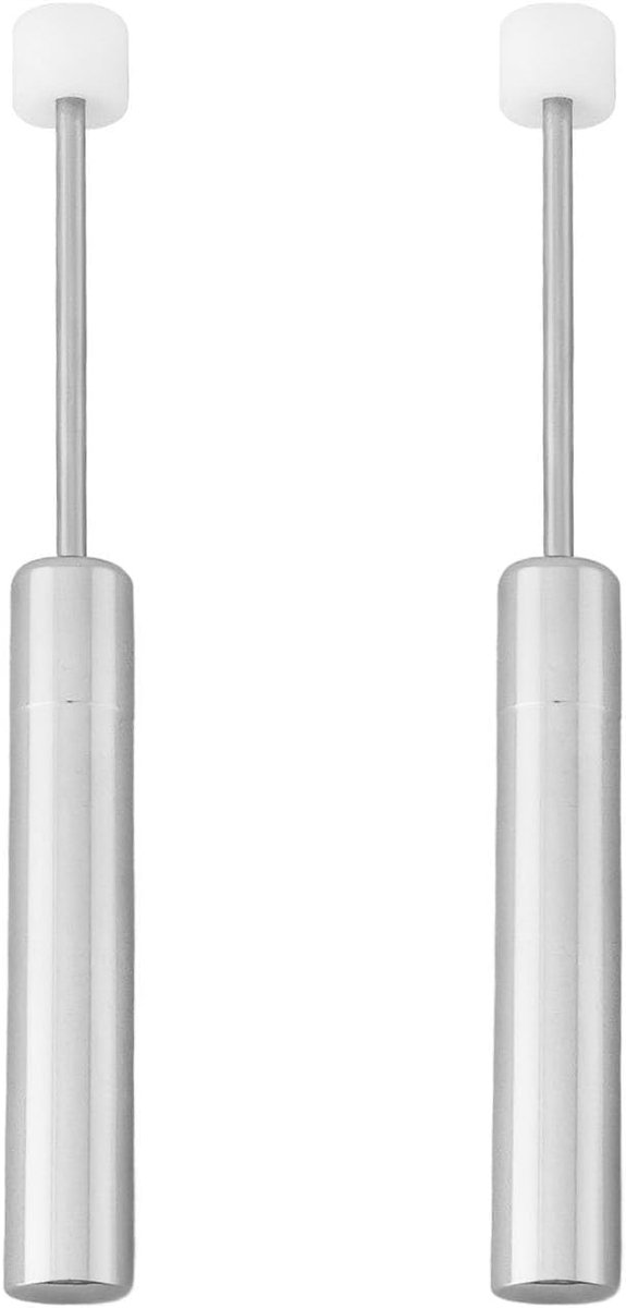 SnelShoppen - 2x Soft-Close Afvalbak Demper Piston 74x40x7.8mm - Stalen en Plastieken Mechanisme voor Keuken Prullenbak - Vervangingsonderdeel
