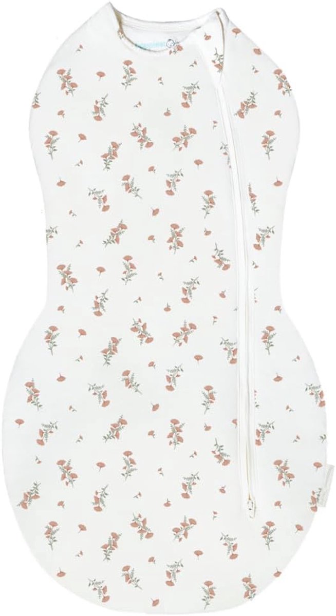 SnelShoppen - Happiest Baby Sleepea Comforter Swaddle - 100% Organic Cotton Baby Swaddle Blanket - Veilig en Comfortabel voor Gezonde Heupontwikkeling