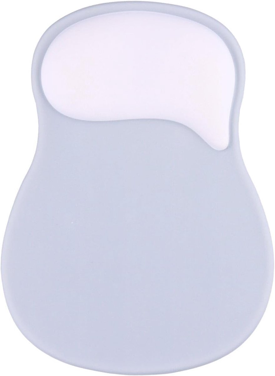 SnelShoppen - Ergonomische Muismat met Polsteun - Gel Muismat met Antislip Rubber Basis - Waterdichte Muismat voor Computer, Laptop, Kantoor en Thuis