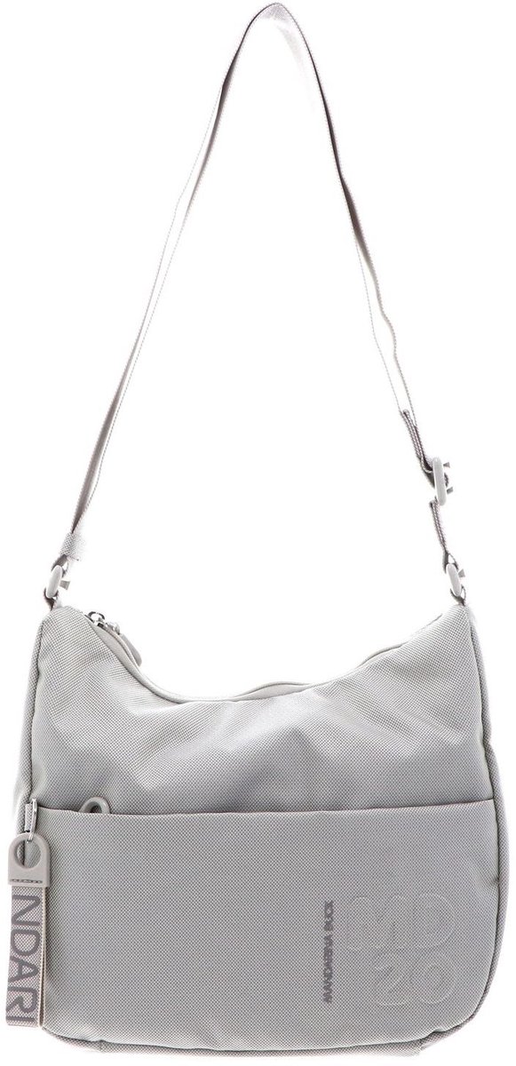 MANDARINA DUCK schoudertas MD20 Hobo Bag Cocoon Lichtgrijs