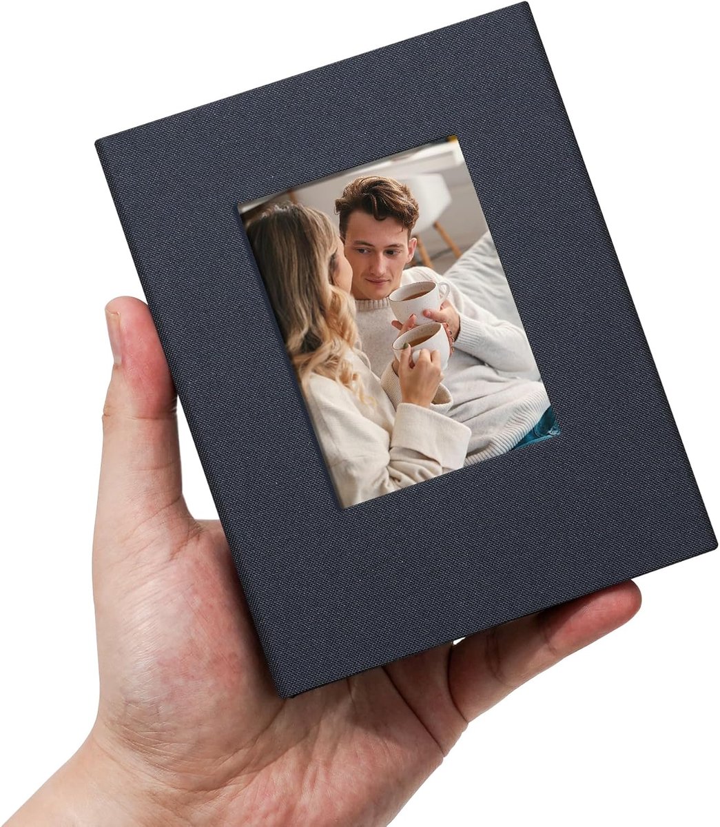 SnelShoppen - Groot Fotoalbum Lichtgroen, Insteekalbum 10 x 15 cm met 24 Vakken, Fotoboek voor Bruiloft, Baby en Reizen, Persoonlijk Ontwerp