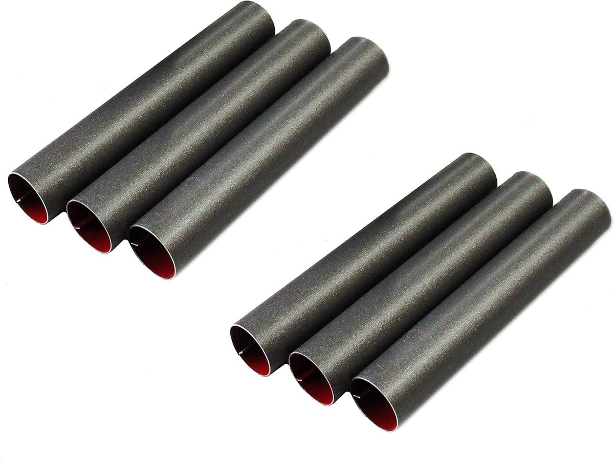 SnelShoppen - Schuimrollen Vormen 8 cm x 1,3 cm - Teflon Anti-aanbak Bakvormen voor Ovens - Traditionele Shillerkrulvorm - Set van 50 Spuitmonden voor