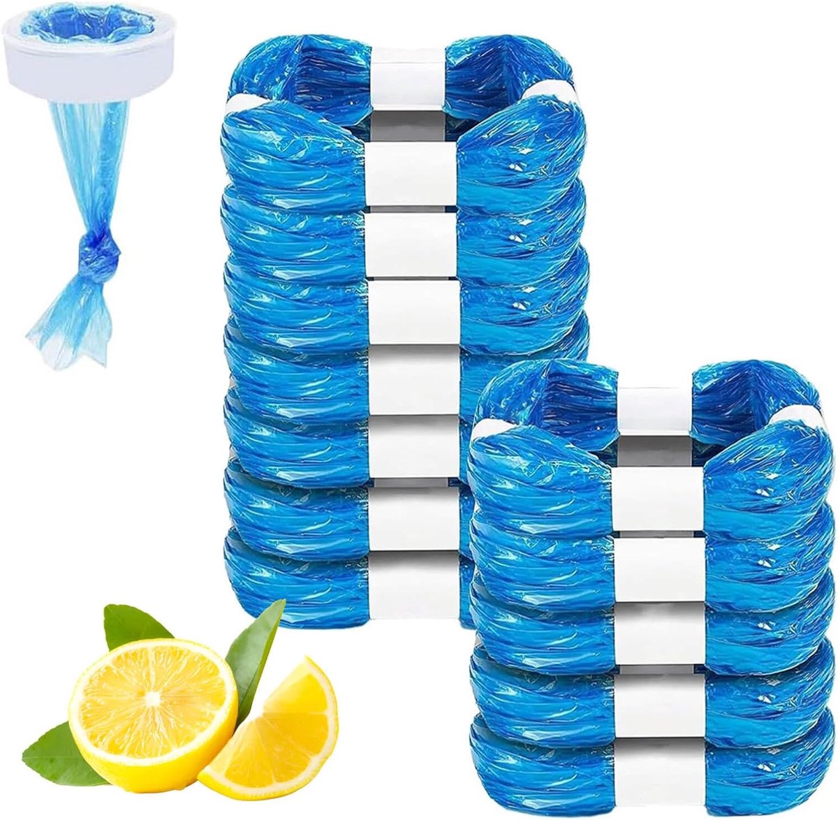 SnelShoppen - Nappy Bin Navullingen - 12 Stuks - Navulzakken voor Diaper Disposal - Compatibel met Diverse Merken - Ondersteunt Hygiënisch Gebruik - I
