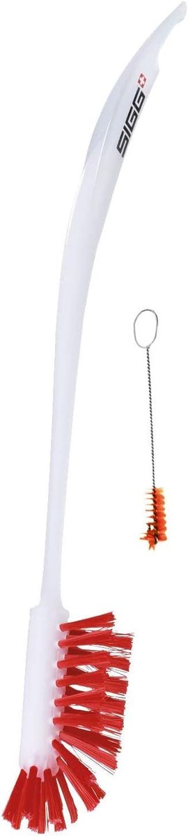 Thijox - Vederlichte SIGG Cleaning Brush voor Drinkflessen en Deksel, Perfecte Afwasborstel voor Handwas, Ideaal voor Keuken en Kamperen