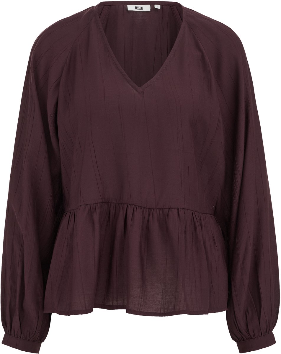 WE Fashion Dames blouse met ballonmouwen