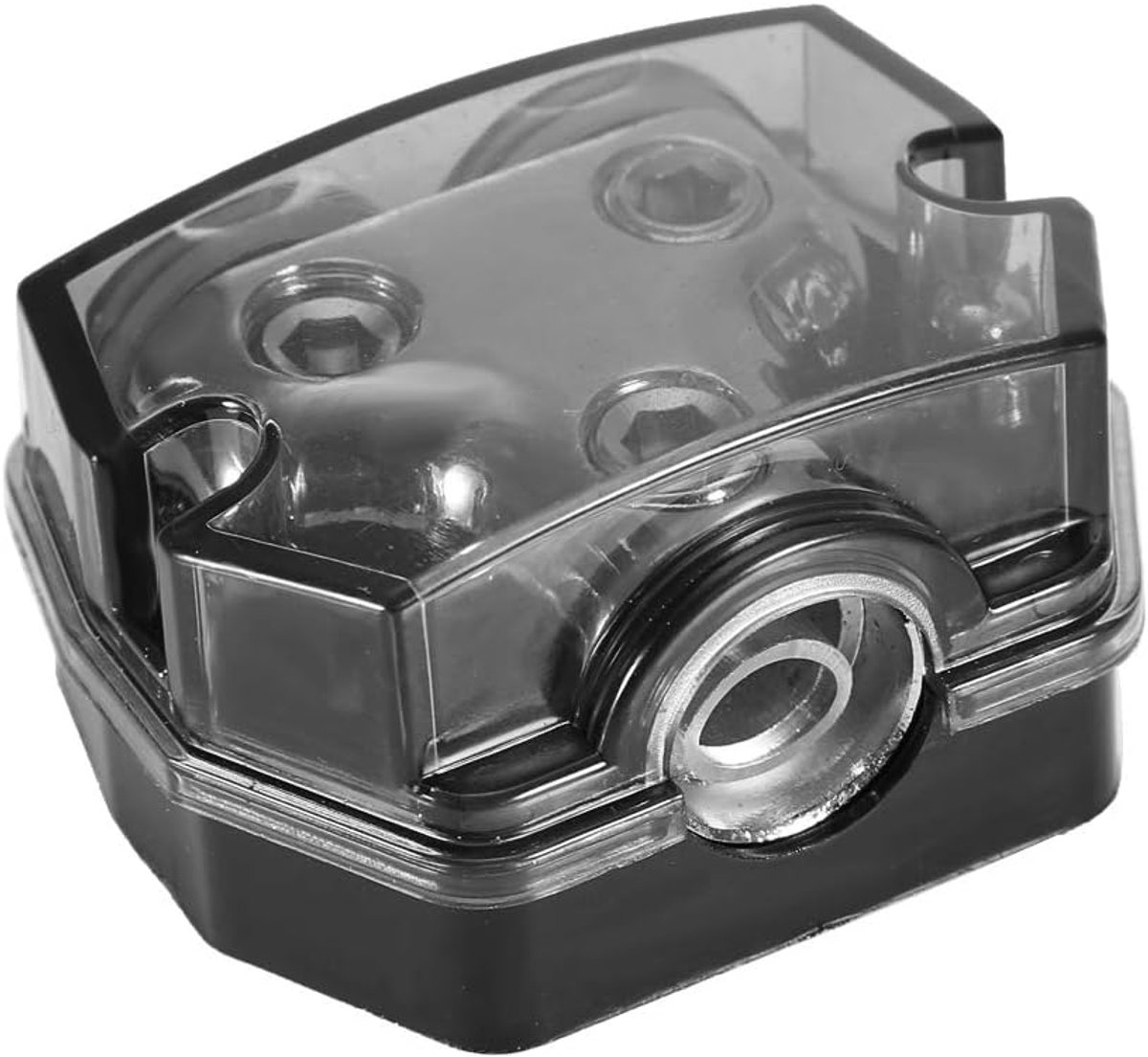 SnelShoppen - Car Audio Power Distribution Block 1 * 0GA, Veiligheid, Betrouwbare Stroomverdeling, Geschikt voor Auto, Boot en Voertuigen, Ideaal voor