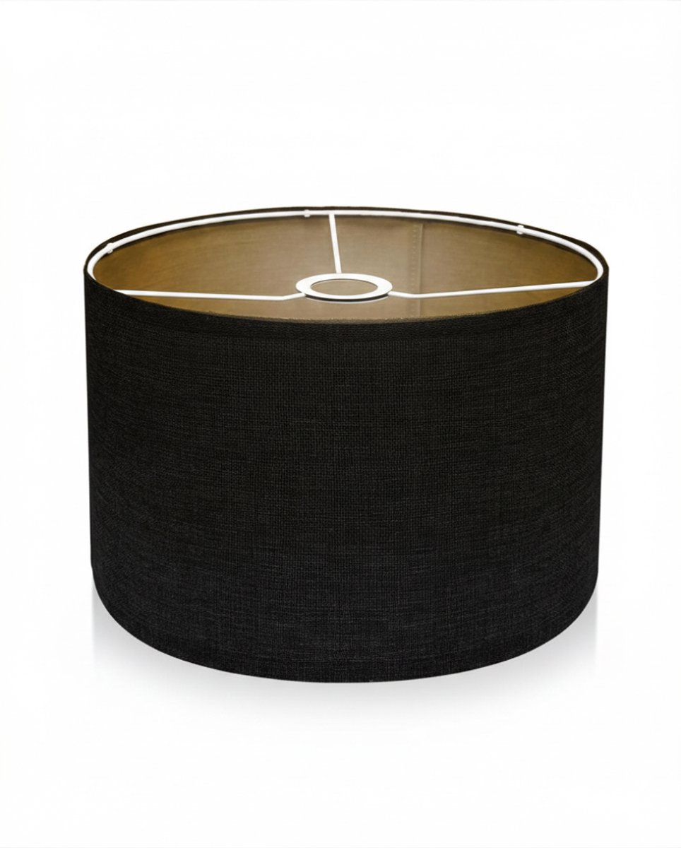 KIRA® Lampenkap voor Staande Lamp - Staande Lamp - Lampenkap - Zwart - ?30cm x 30cm x 20cm