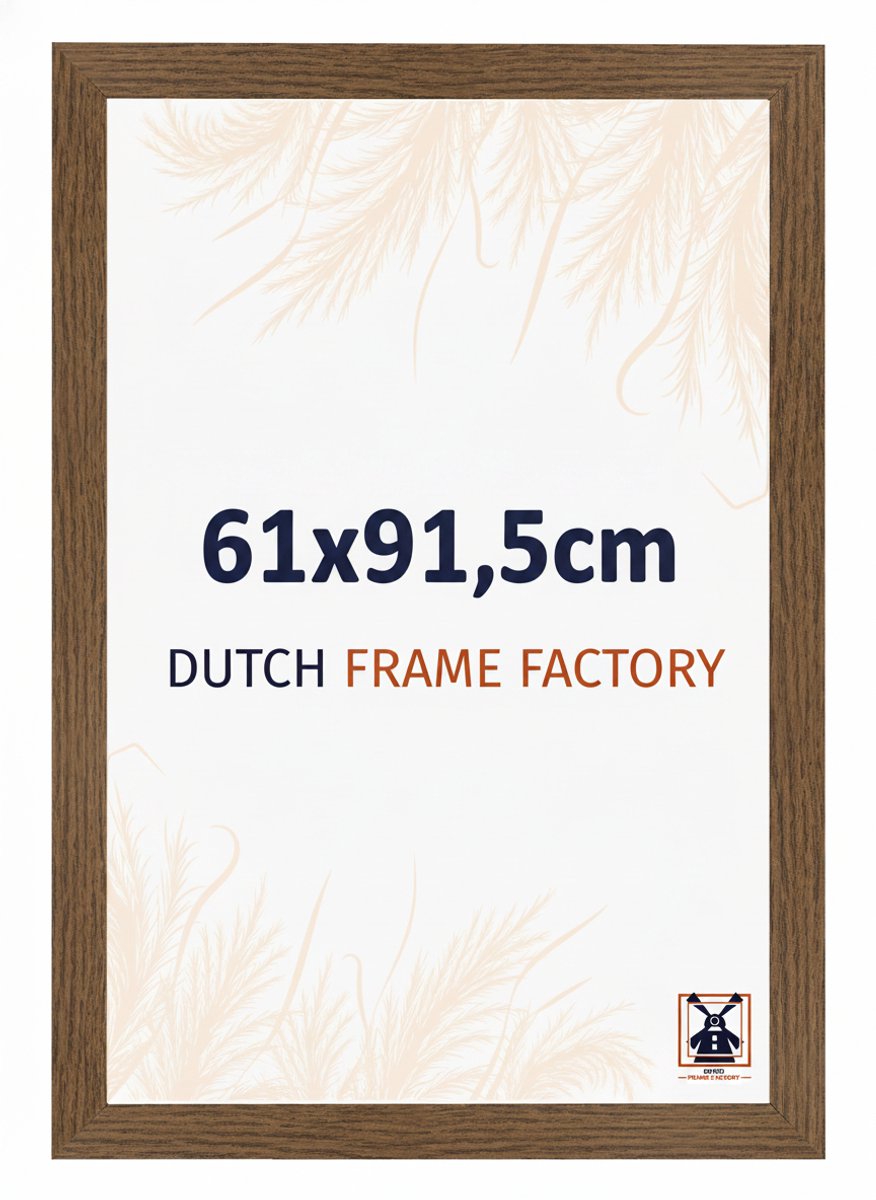 Fotolijst 61x91,5 cm - MDF - Eiken Rustiek - Benno