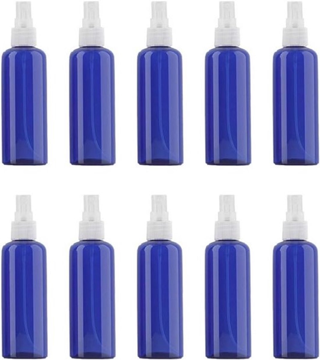 Lege Spuitflessen Set van 10 - 100 ml Fijne Mist Verstuivers voor Reizen en Thuis