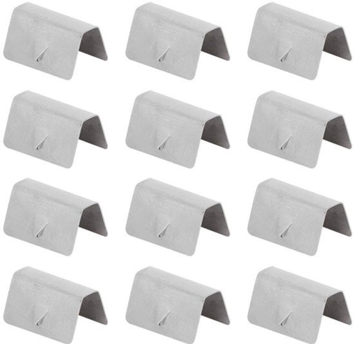 Winddeflectorclips G3 SNED - Roestvrij Staal - 12 Stuks