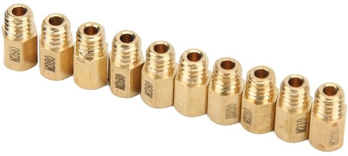 Carb Main Nozzle, Originele Standaard Ontwerp Carburetor Hoofd Spuiter Kit voor Auto's