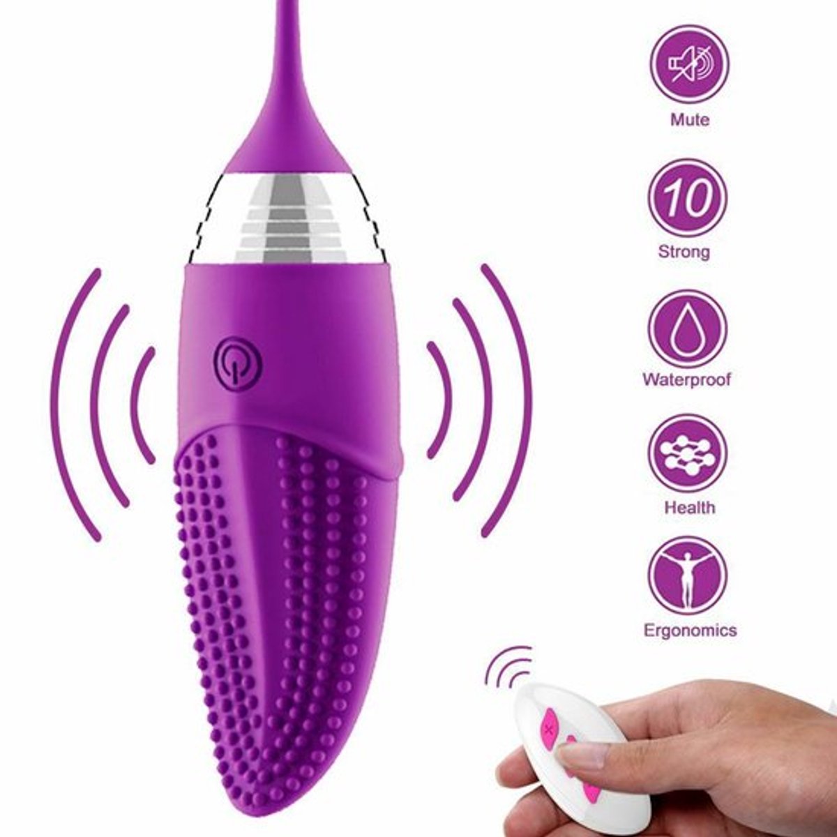 Vrouwen-Clitoris-Vagina-Speelgoed-Massageapparaat-Multisnelheid-Afstandsbediening-Tong-Vibrator - 002
