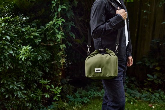 Black+Blum Lunch Bag Large - Lunchtas - 380x170x350mm - Moss van Black+Blum — afbeelding 4