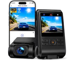 JCP® Draadloze Dashcam - Dashcam met Parkeermodus - Loop-Opname - Zwart - 8cm x 3cm x 5cm