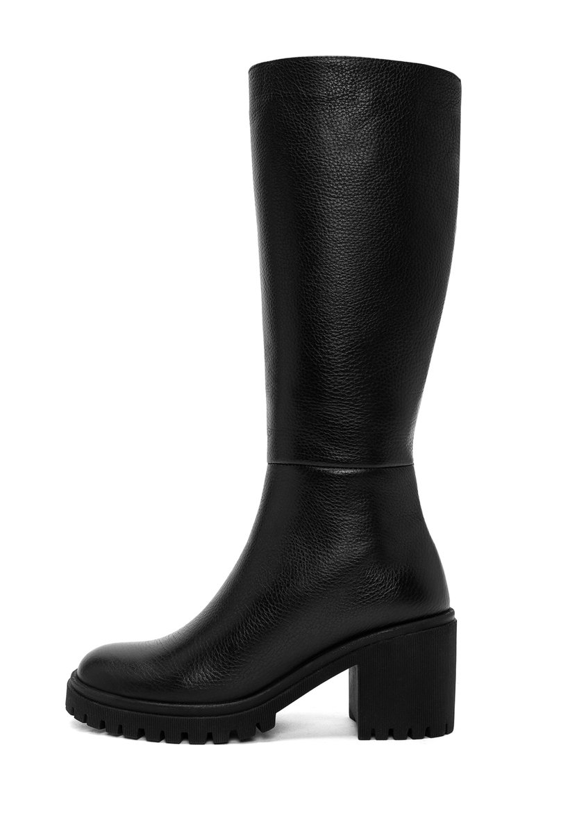 DERIMOD Boots Leather Heeled Boots