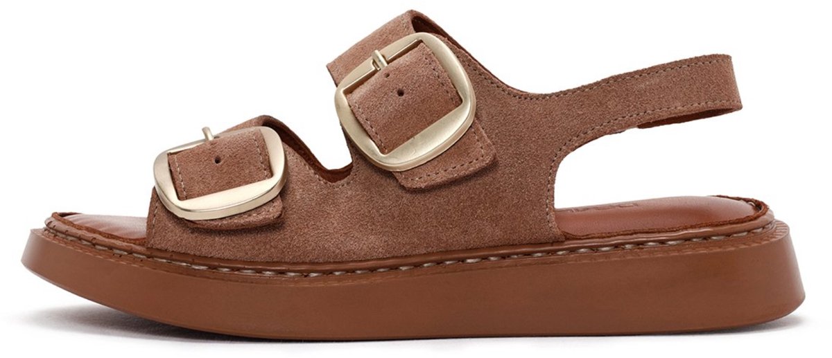 DERIMOD Sandals Suede Leather Sandals