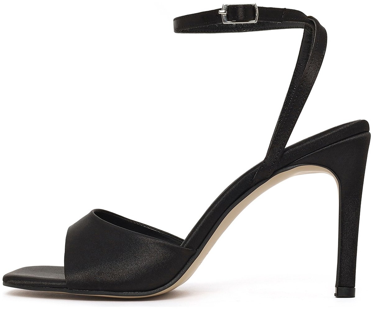 DERIMOD Sandalen Met Hoge Hak Textiel High Heel Sandalen