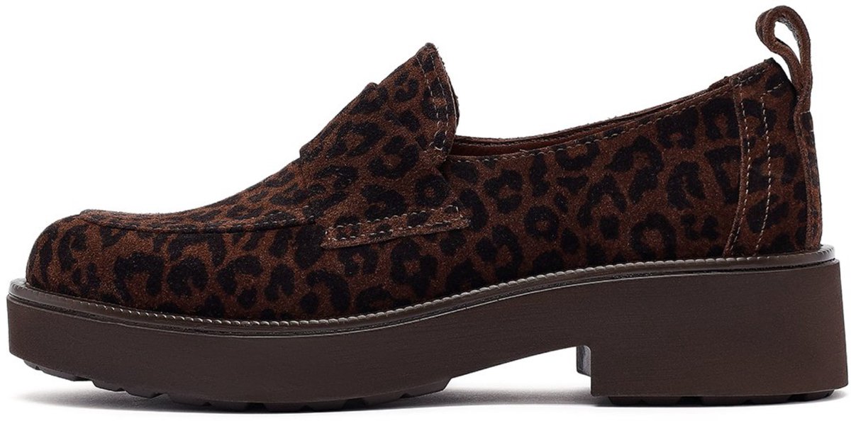 DERIMOD Masculine Loafers Suede Leather Masculine Loafers