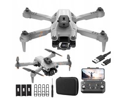 Drone met dubbele camera - quadcopter - Obstakel ontwijking - 4K - opvouwbaar - Inclusief opbergtas en 3 batterijen - voor luchtfotografie en buiten