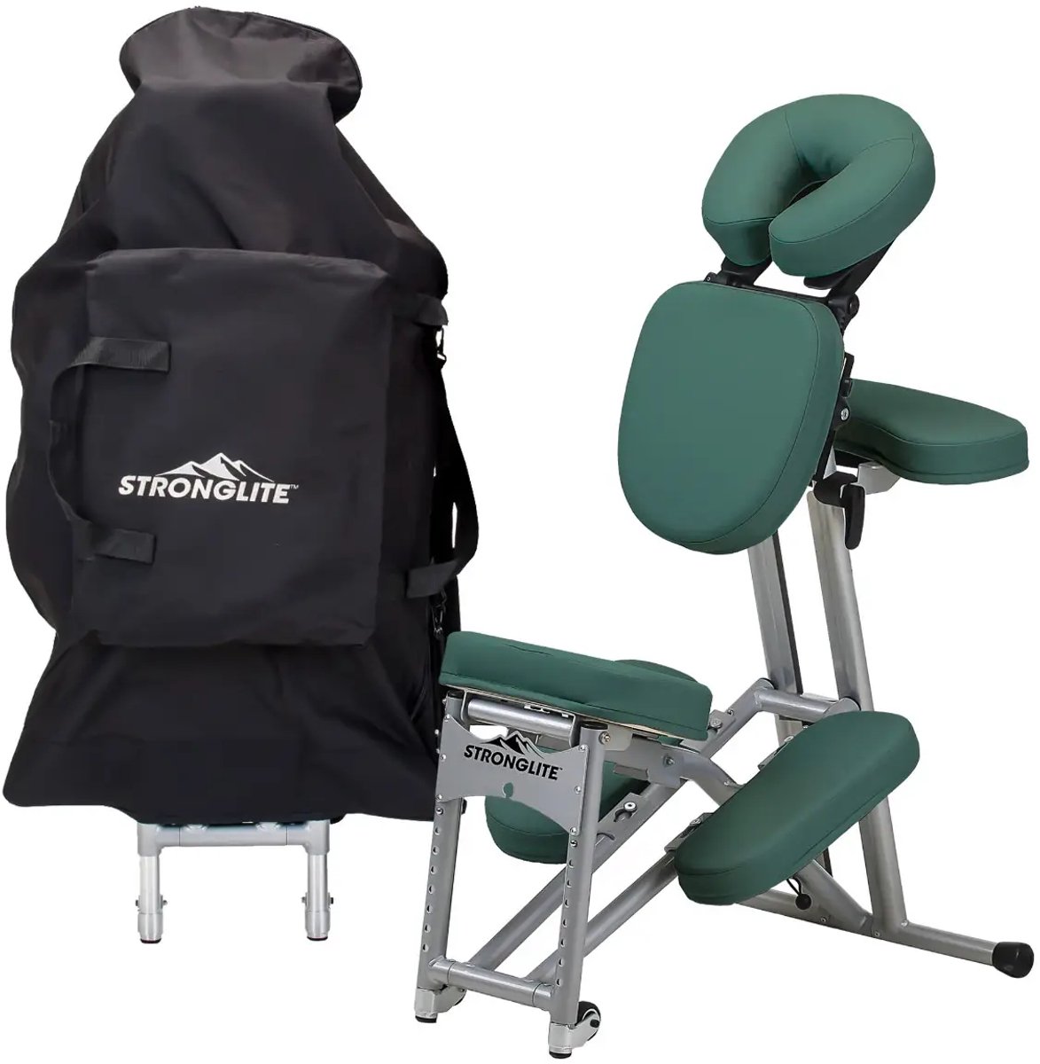 Stronglite ErgoPro 2 | Draagbare Massagestoel | Groen